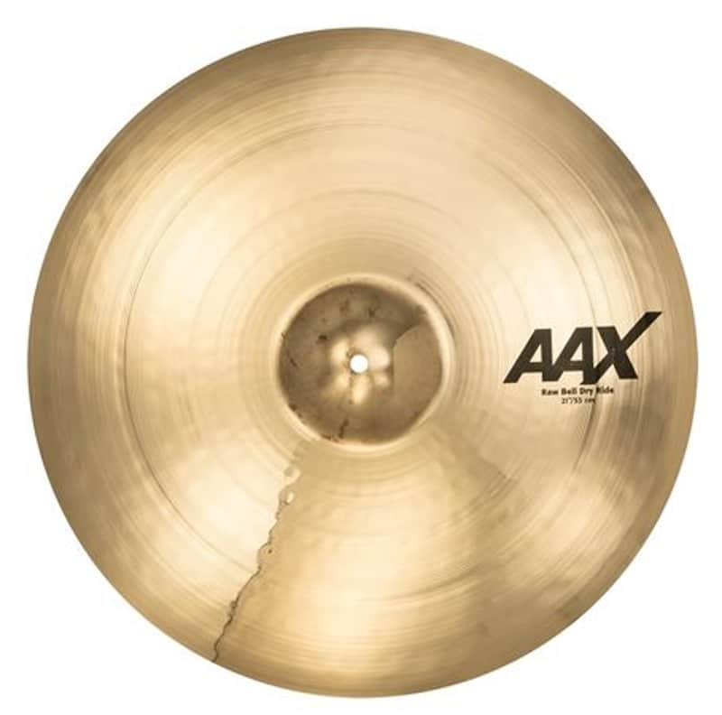 Sabian AAX 21 Inch Raw Bell Dry Ride Cymbal Brilliant Finish image 1