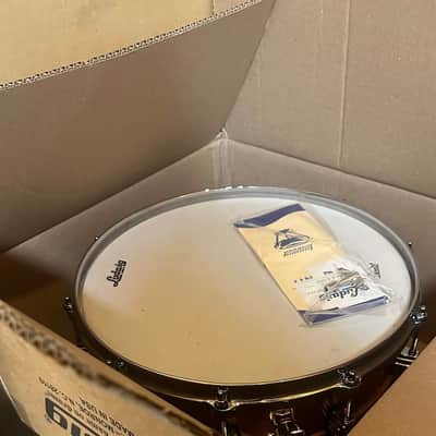Ludwig LC662K Hammered Copper Phonic 6.5x14" 10-Lug Snare Drum with Imperial Lugs Die Cast Hoops image 1