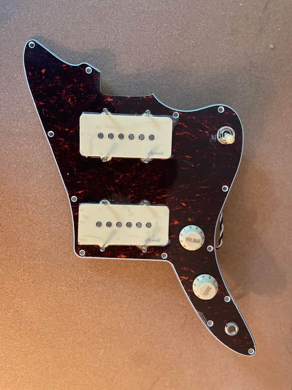Harley Benton JA-60 Loaded Pickguard 2024 - Tortoise - Roswell Alnico Pickups image 1