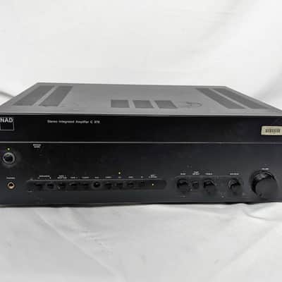NAD C370 Stereo Integrated Amplifier - 2001 Black image 3