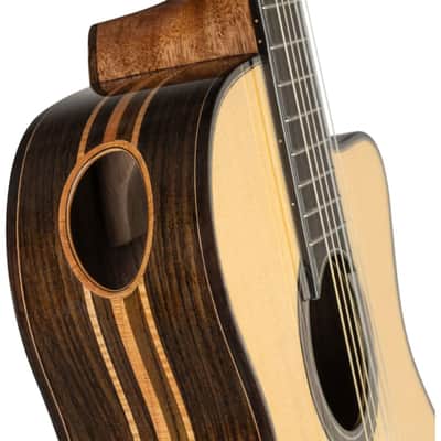 Ortega GRANDSUITE-CE Solid Spruce Top Okoume Slim Neck Nylon 6-String Acoustic-Electric Guitar w/Gig Bag image 14