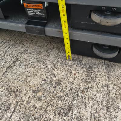 Wenger Conductor's Double Podium w/ adjustable height director's stand - CAN SHIP! image 10