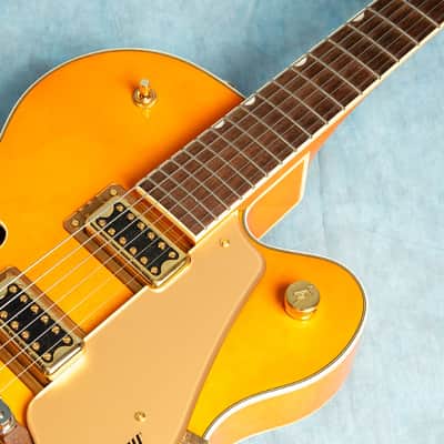 USED Gretsch G5428TG-59 Limited-Edition Electromatic Orange Stain 2023 Hollow Body Electric Guitar - No Bag/Case image 4