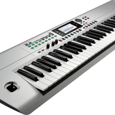 Korg i3 61-Key Workstation Arranger Keyboard, Silver image 3
