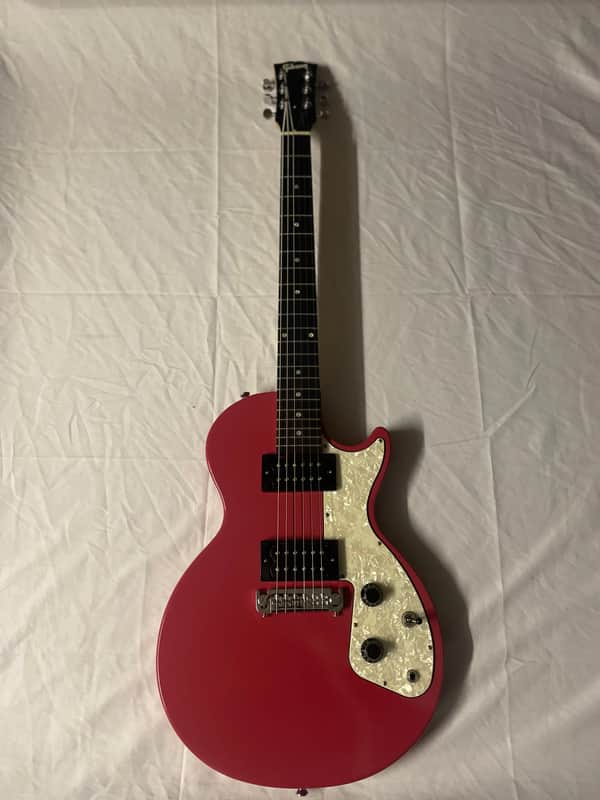 Gibson M2 Melody Maker Electric Guitar 2017 Strawberry Milk image 1