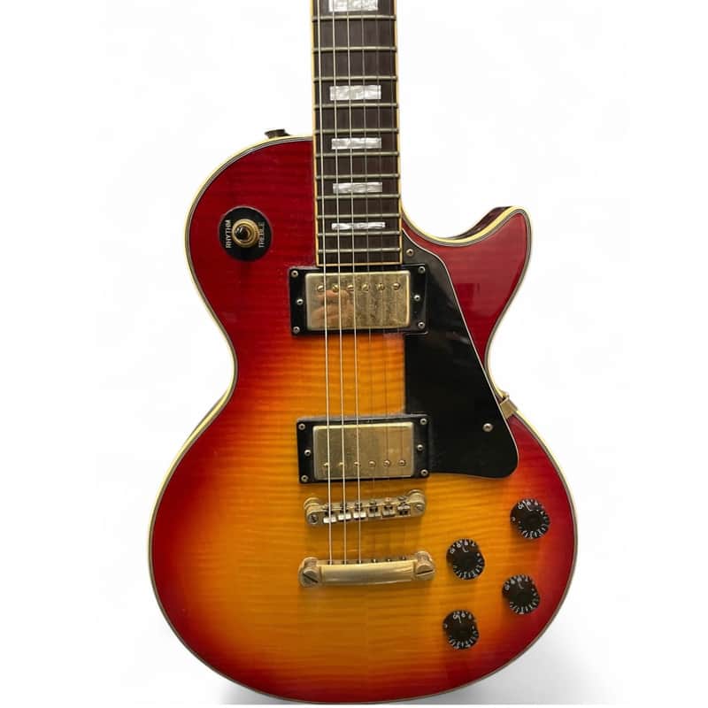 2005 Epiphone Les Paul Custom - Heritage Cherry Sunburst image 1