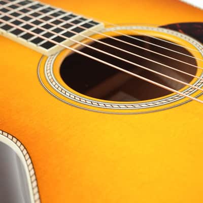 Santa Cruz 00 Custom Figured Mahogany Moon Spruce Buttered Toast 2024 image 12