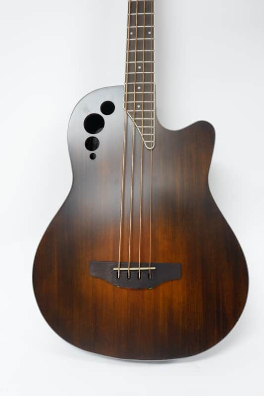 Ovation Applause Elite Acoustic Bass Guitar Mid Depth Vintage Varnish Satin AEB4-7S image 1