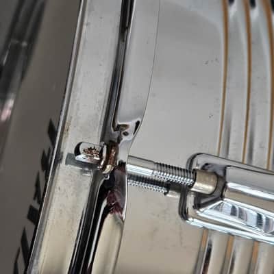 Continental 14" x 5.5" snare drum - chrome image 17