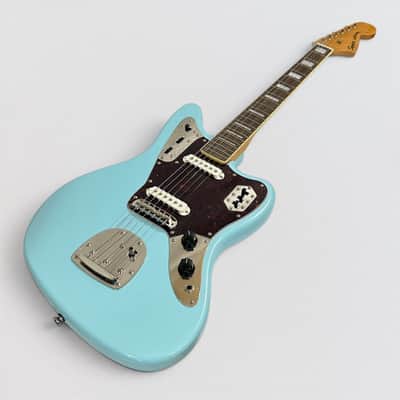 Fender Squier Classic Vibe '70s Jaguar FSR Limited-Edition Electric Guitar - Daphne Blue image 10