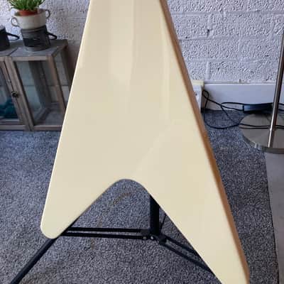 Edwards E-FV-120D Flying V 2022 - Vintage White image 4