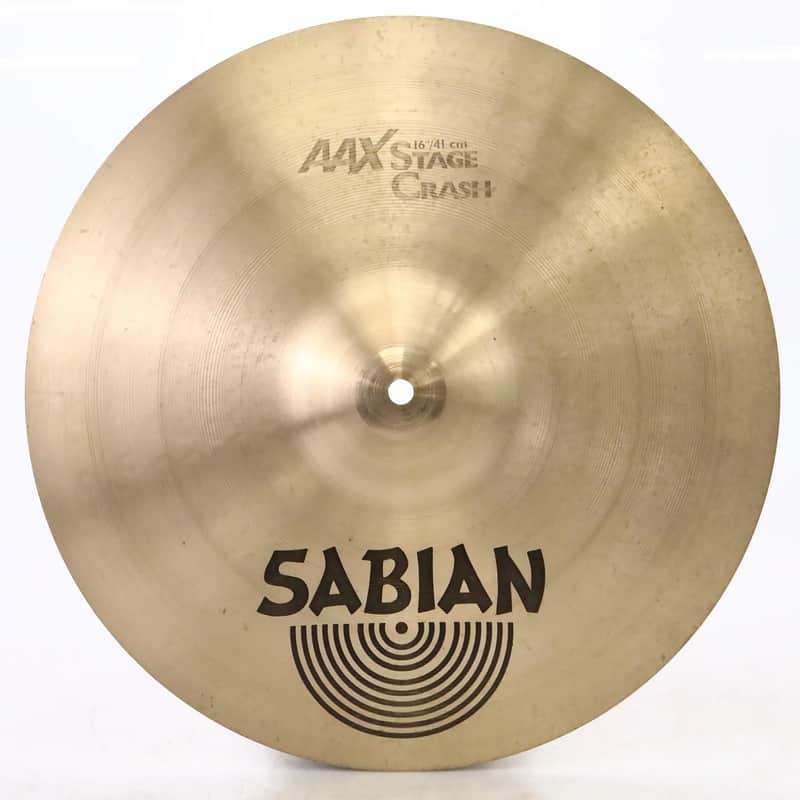 Sabian 16" AAX Stage Crash Cymbal 1993 - 2001 image 1