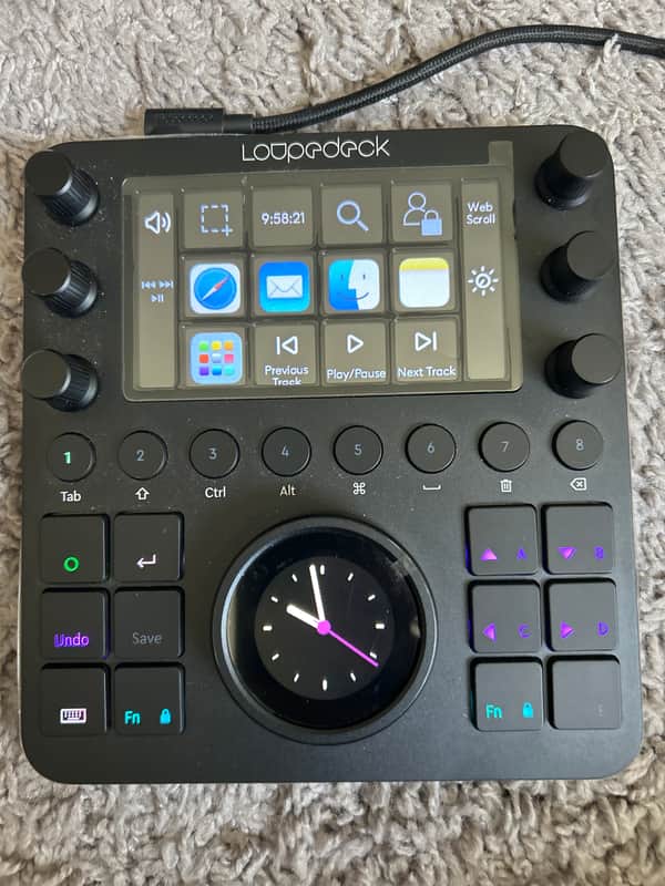 Loupedeck Creative Tool (CT) LDD-1903 Editing Console Mint w/Accessories and Box image 1
