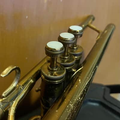 1942 Martin Handcraft Standard Trumpet w/ Original Case! image 8