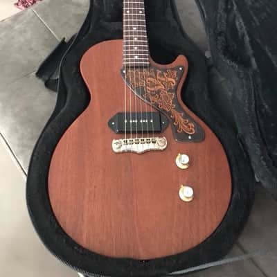 Heller Les Paul Jr. 2016 Mahogany Natural Oil image 2