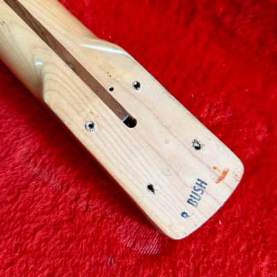 LEFTY! -Fender Precision Bass neck 1970’s - Maple original vintage USA left handed image 5