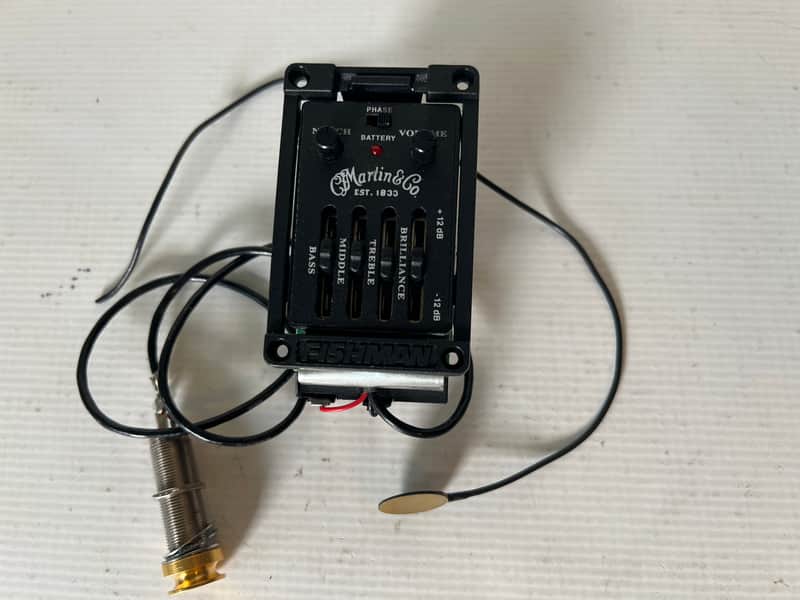 Fishman Matrix transducer soundboard pickup and preamp system image 1