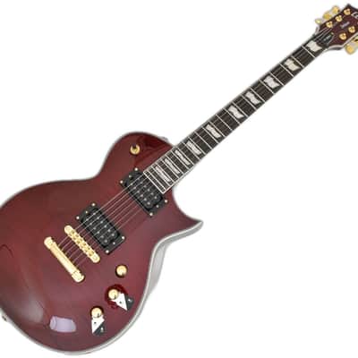 ESP LTD EC-1000T CTM Guitar in See Thru Black Cherry B-Stock 1447 image 1