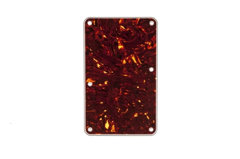 Fender 005-4031-000 Stratocaster Deluxe Locking Tremolo Back Plate 4-Ply image 1