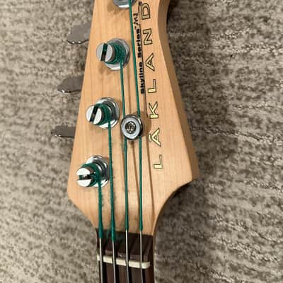 Lakland Skyline FRETLESS Vintage J CIK 2003 - Sunburst image 11