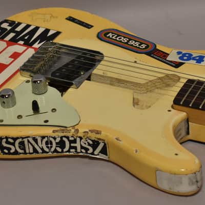 1981 Fender Bullet Standard Ivory Electric Guitar image 10