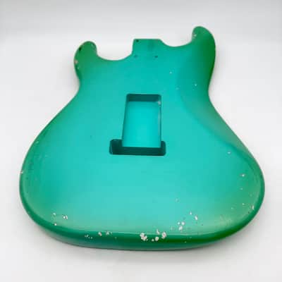 MJT Stratocaster Body Alder Relic Nitro USA Seafoam mjt5535 image 8