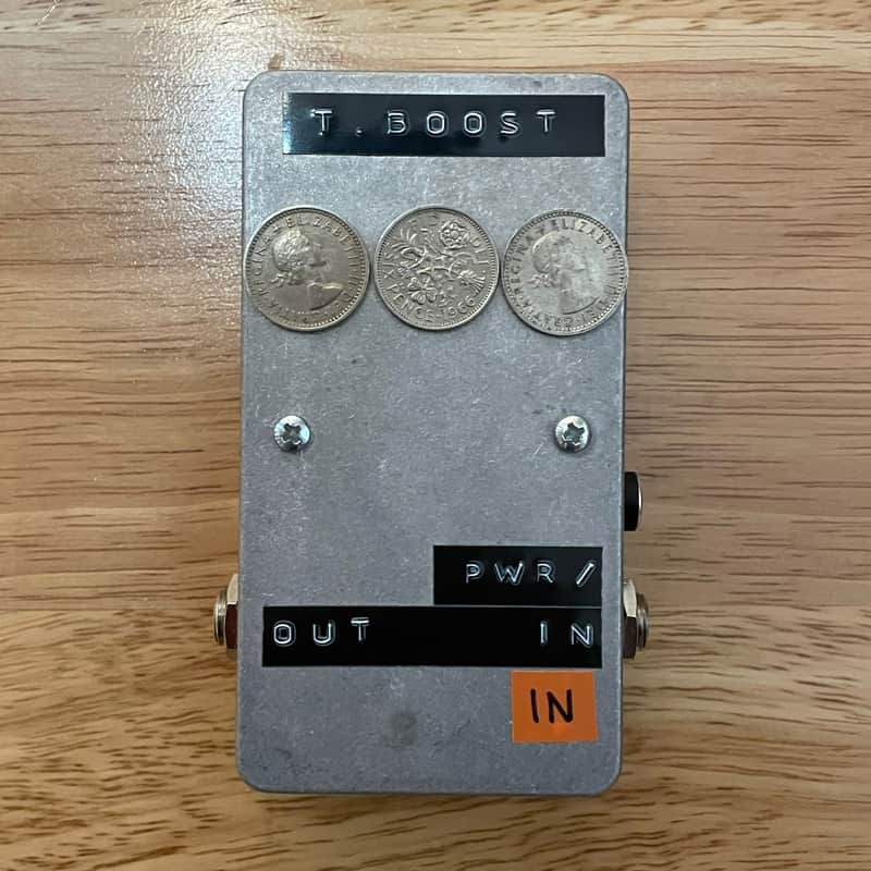British Treble Booster - Orange Label Replica Treble Booster image 1