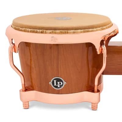 LP Latin Percussion LP201AX-2CB Limited Edition Cherry Wood Bongos 7-1/4" - 8-5/8" image 3