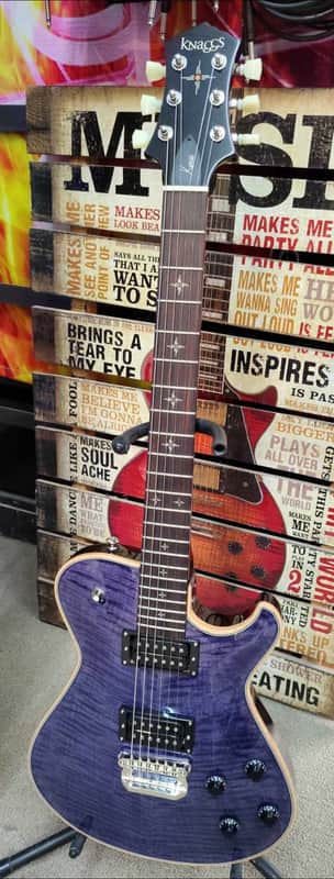 Knaggs Kenai - Purple - Rosewood Fretboard - Case Included image 1