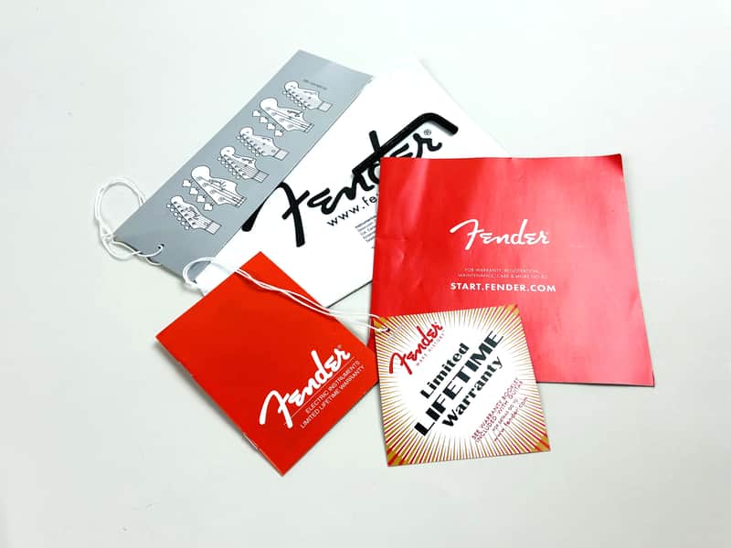 Fender Case Candy — The Paper Trail Matters. Late 1990s–early 2000s image 1