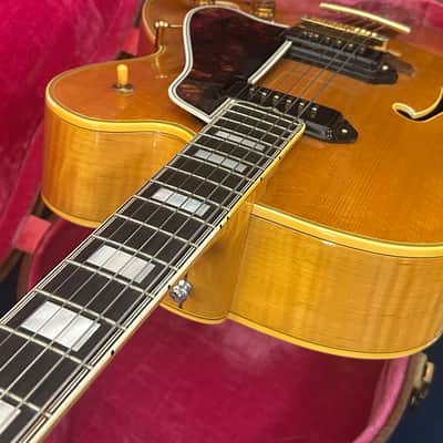 Vintage Gibson L5CNES 1955 Blonde Natural OHSC TAGS! WOW Bild 15