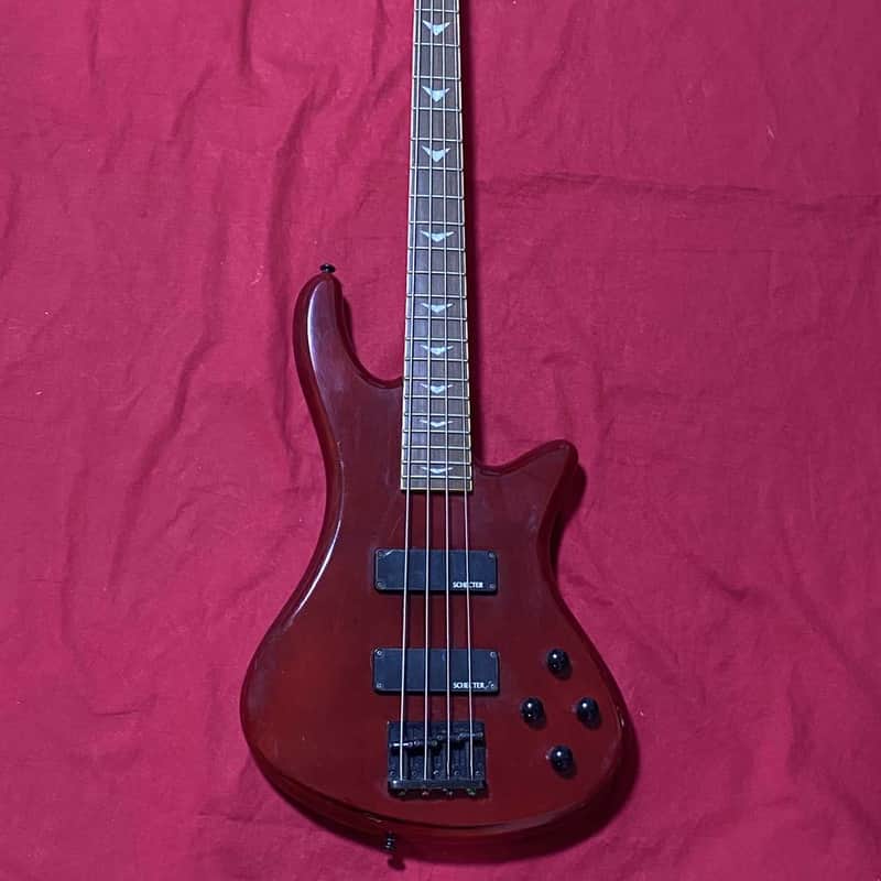 2000’s Schecter Stiletto Extreme-4 Red