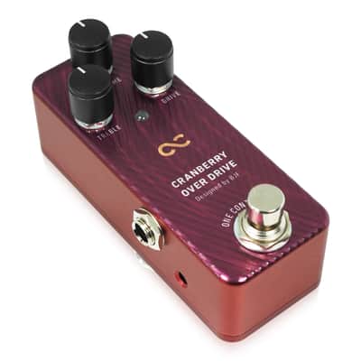 One Control Cranberry Overdrive OC-CBODn - Clean Boost / Light Distortion Effects Pedal for Electric Guitar - NEW! image 3