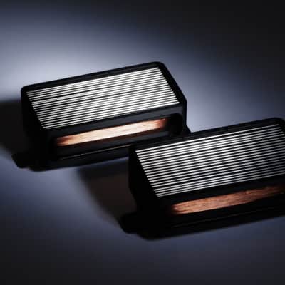 Mersey Guitar Handwound Humbucker Set - Black image 2