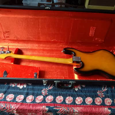 Richie's Guitar Shop Jazz Bass Sunburst made mostly from Allparts Parts. image 6