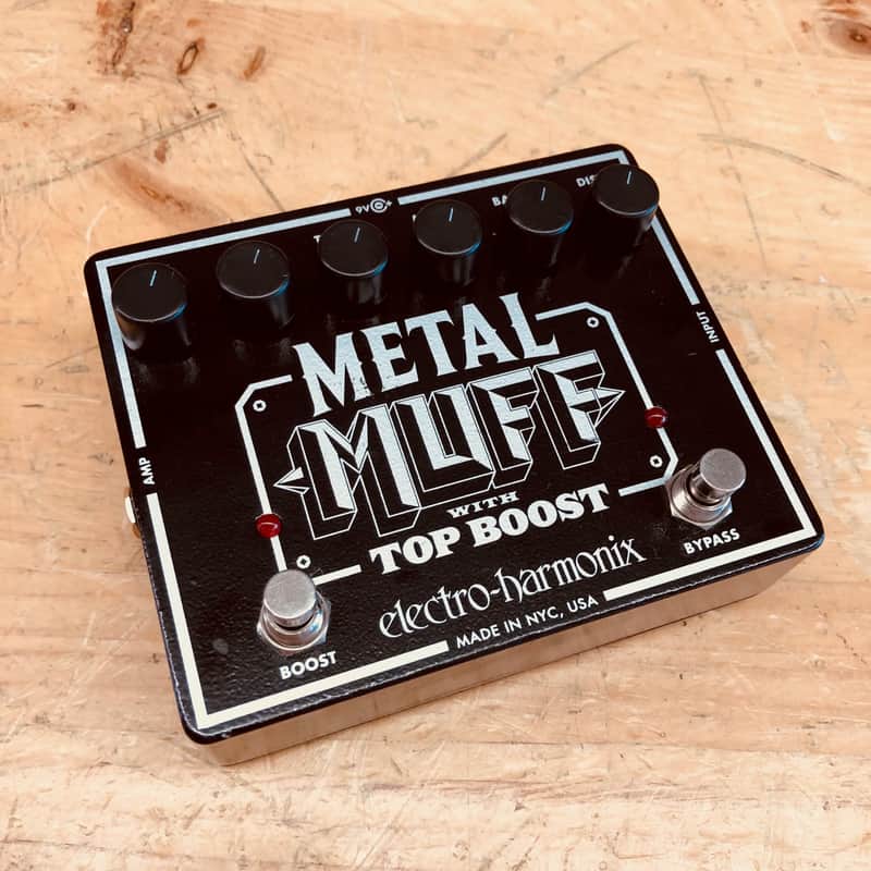 Electro-Harmonix Metal Muff with Top Boost Pedal image 1