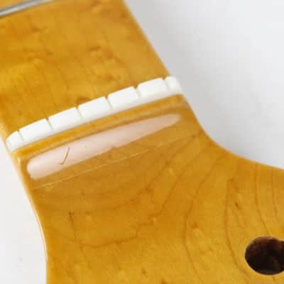 RARE 1989 Vintage Fender American Stratocaster Neck Birds Eye Maple 1980s USA image 14