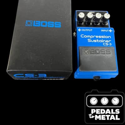 Boss CS-3 Compression Sustainer (Black Label) 1986 - 1992 - Blue - X15953 image 1