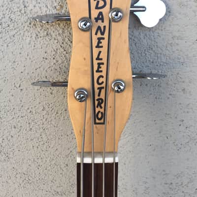 Danelectro Danoblaster Bass in Blue Burst Sparkle image 3