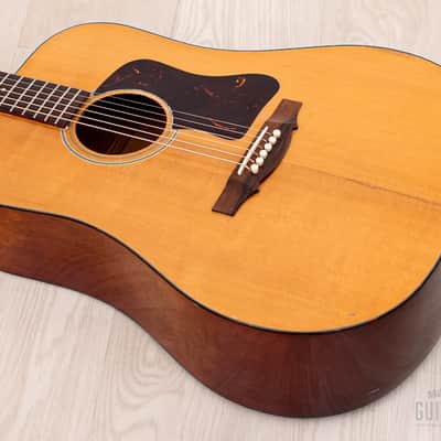 1969 Guild D-35 NT Vintage Dreadnought Acoustic Guitar w/ Case & Hangtag, Hoboken image 10