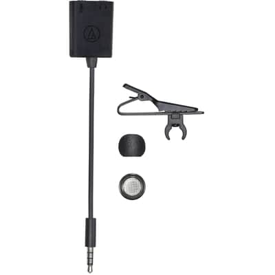 Rode WIGOGEN3PIN Wireless GO (Gen 3) Compact Wireless Microphone System (Pink Limited Edition) Bundle with Two Audio-Technica ATR3350xiS Omnidirectional Lavalier Microphones image 7