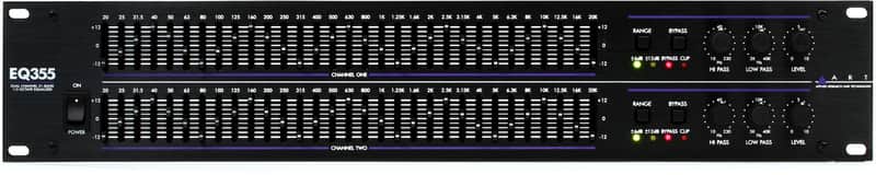 ART EQ-355 Dual 31-band Graphic Equalizer image 1