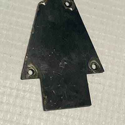 2000's Korean Ibanez RG & S Series Electric Guitar Black Truss Rod Cover 1 Ply image 3