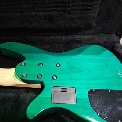 Yamaha RBX 6JM Turquoise Blue John Myung Signature 6 String Bass w/ OHSC image 5