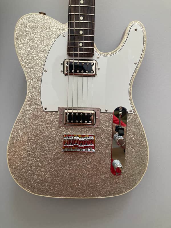Fender MIJ Sparkle Telecaster 2023 - 2024 - Silver image 1