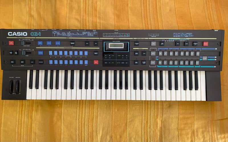 Casio CZ-1 61-Key Synthesizer 1986 - Black image 1