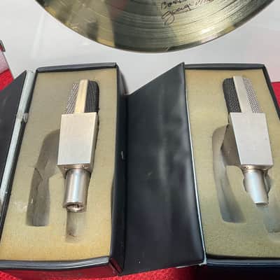 AKG EB414  PAIR MIKROFON CK12. BRASS VINTAGE image 9