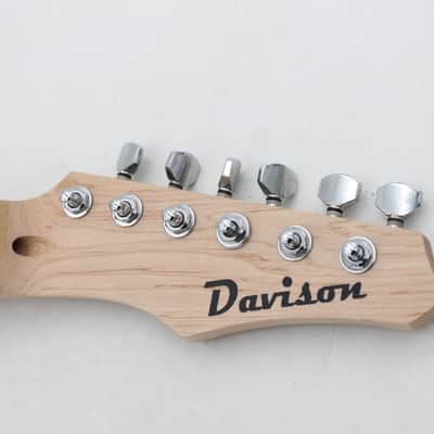 Davison New Maple 25" Scale Guitar Neck  w/ Tuners image 7