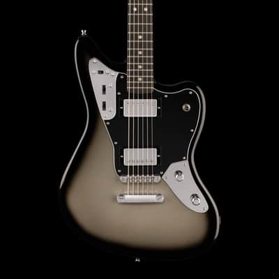Fender Limited Edition Player Fusion Jaguar Baritone Silverburst with Gig Bag image 1