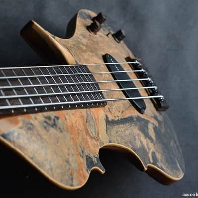 Stradi Symphony Stone 2016, STONE top, titanium frets, great sound and articulation image 12